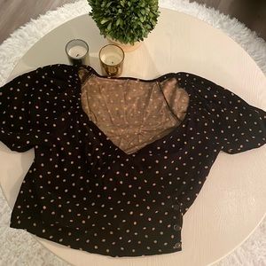 Madewell Corduroy Puff Sleeve